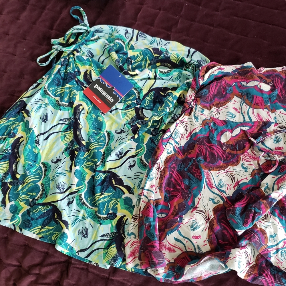 Patagonia ruched skirt set of 2